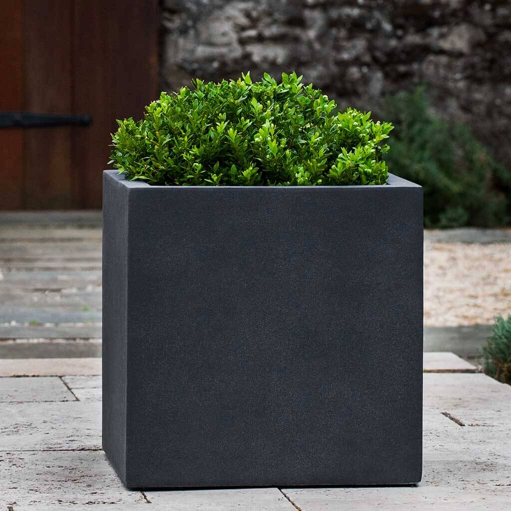 large indoor rectangular planter Farnley Fiberglass Indoor/Outdoor Planter