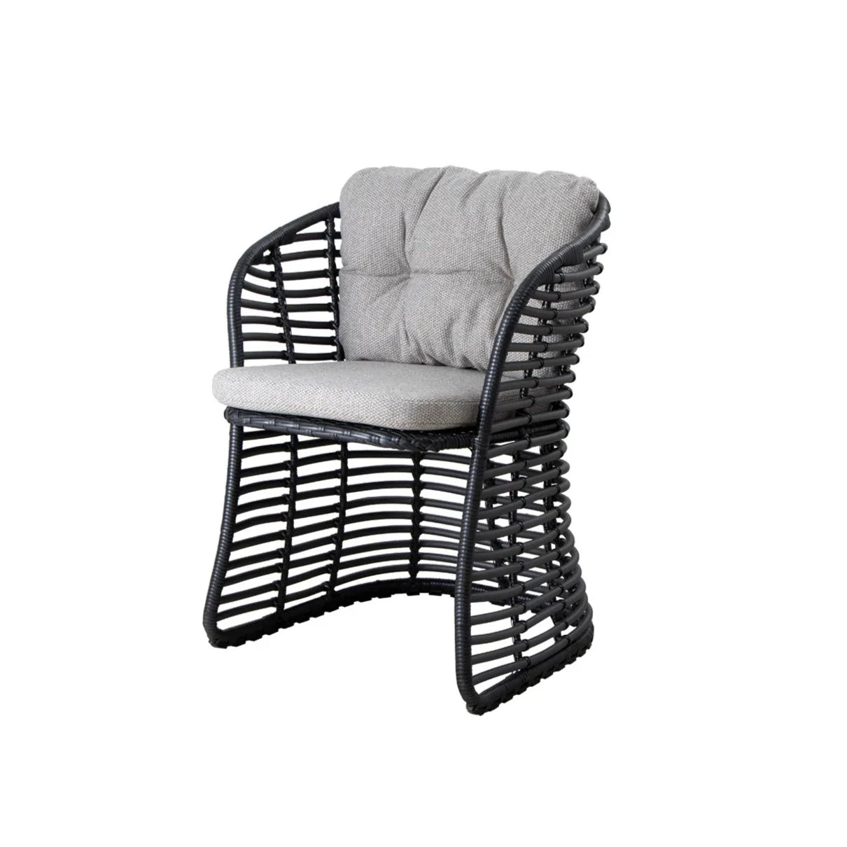 Basket Dining Chair in Graphite Patio and Garden Collection