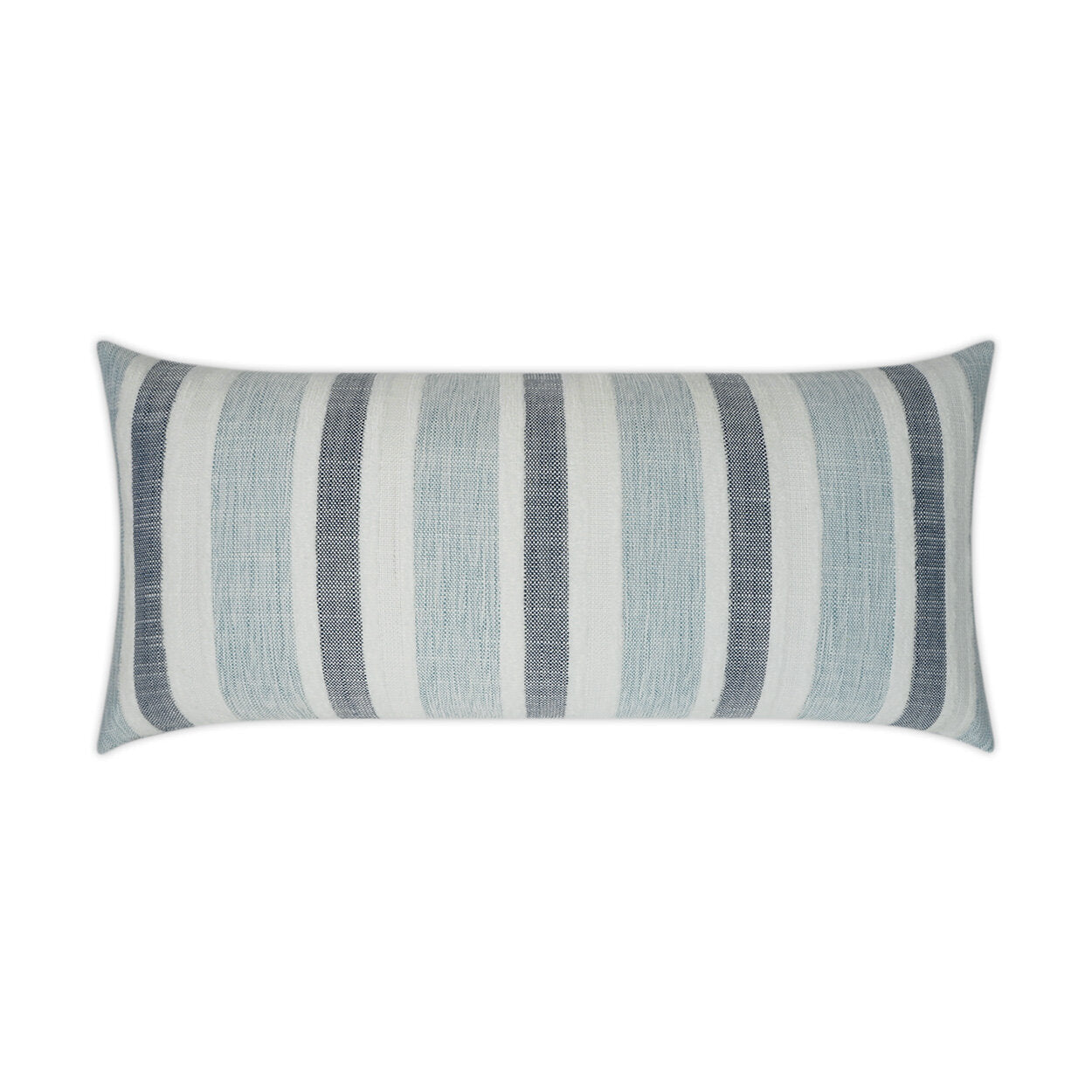 French Blue Linden Throw Pillow-12 x 24