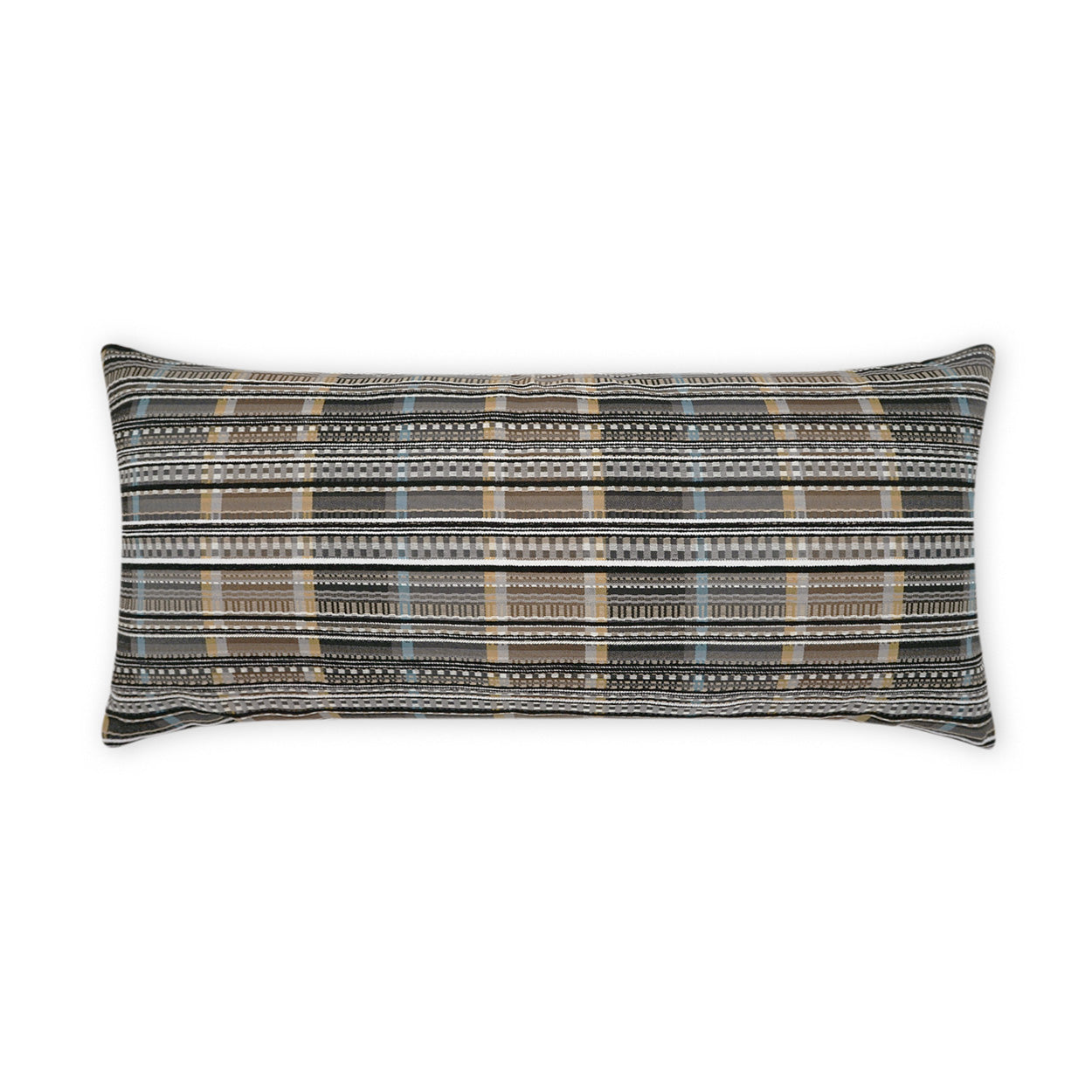 Contigo Lumbar Pillow | 12 x 30 | Grey - The Citizenry