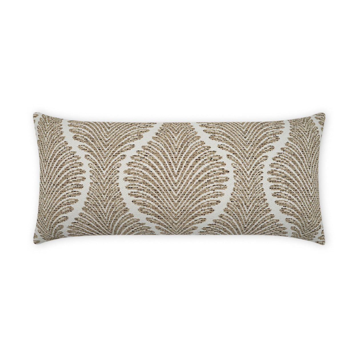 Palmyra Taupe 12 x24 Lumbar Outdoor Throw Pillow Patio and Garden Collection Shop Living Gardens