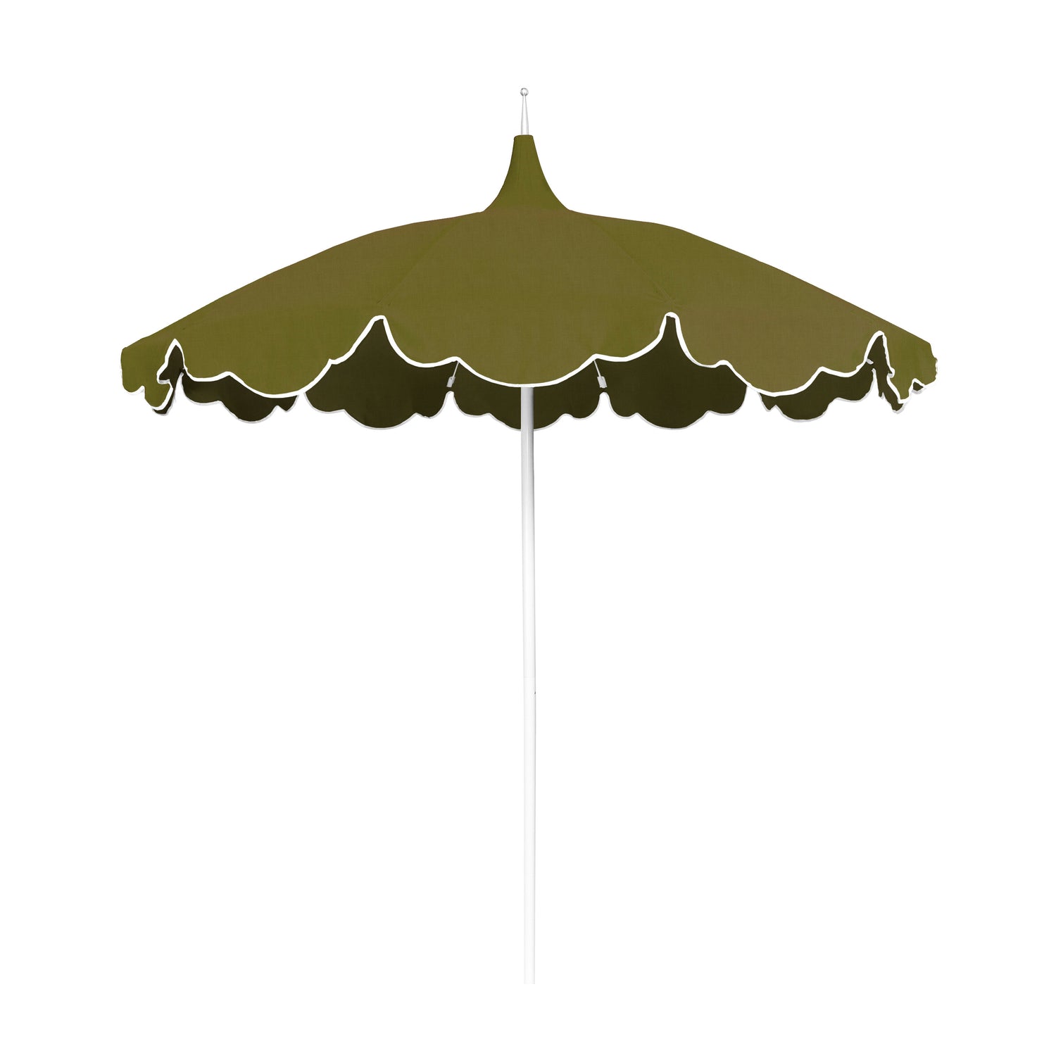 ari pagoda fringe patio umbrella Pagoda Cloud Cut Patio Umbrella |Shade at Shop Living Gardens