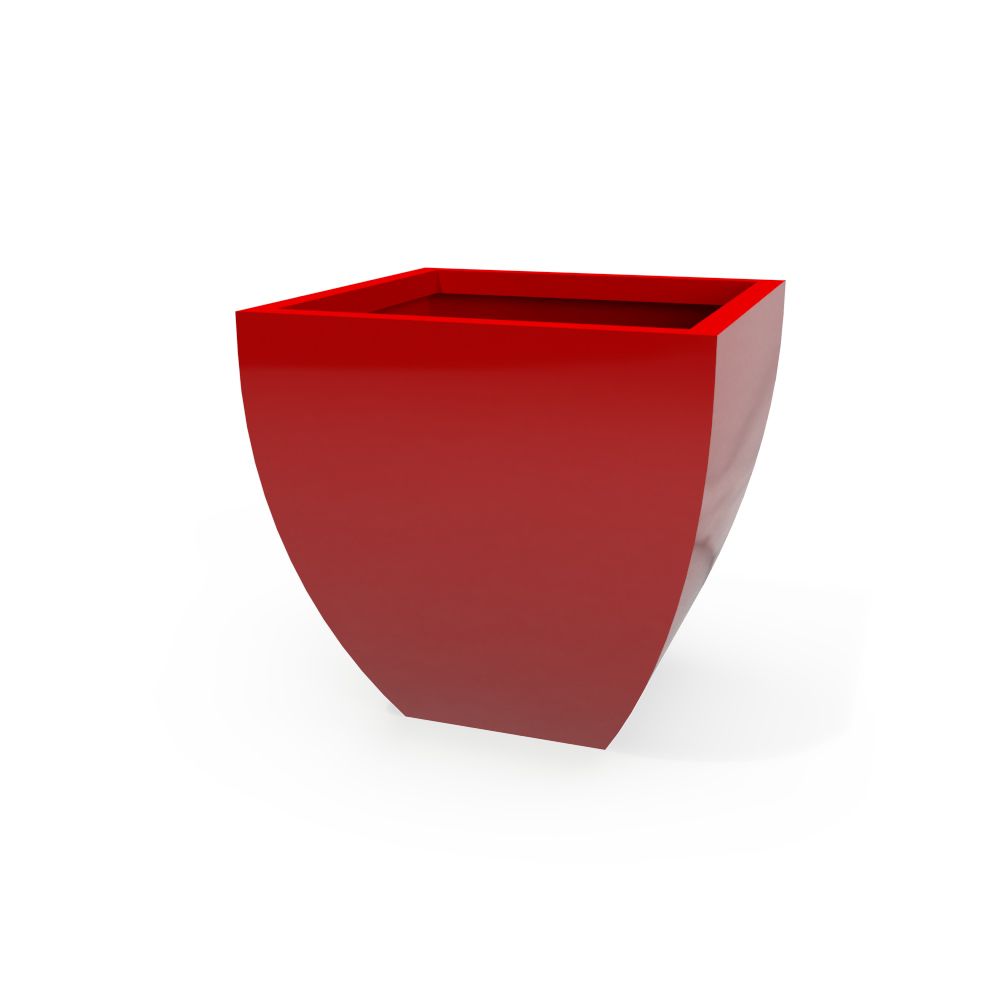 5 inch indoor planter Lima Fiberglass Tapered Indoor/Outdoor Planter