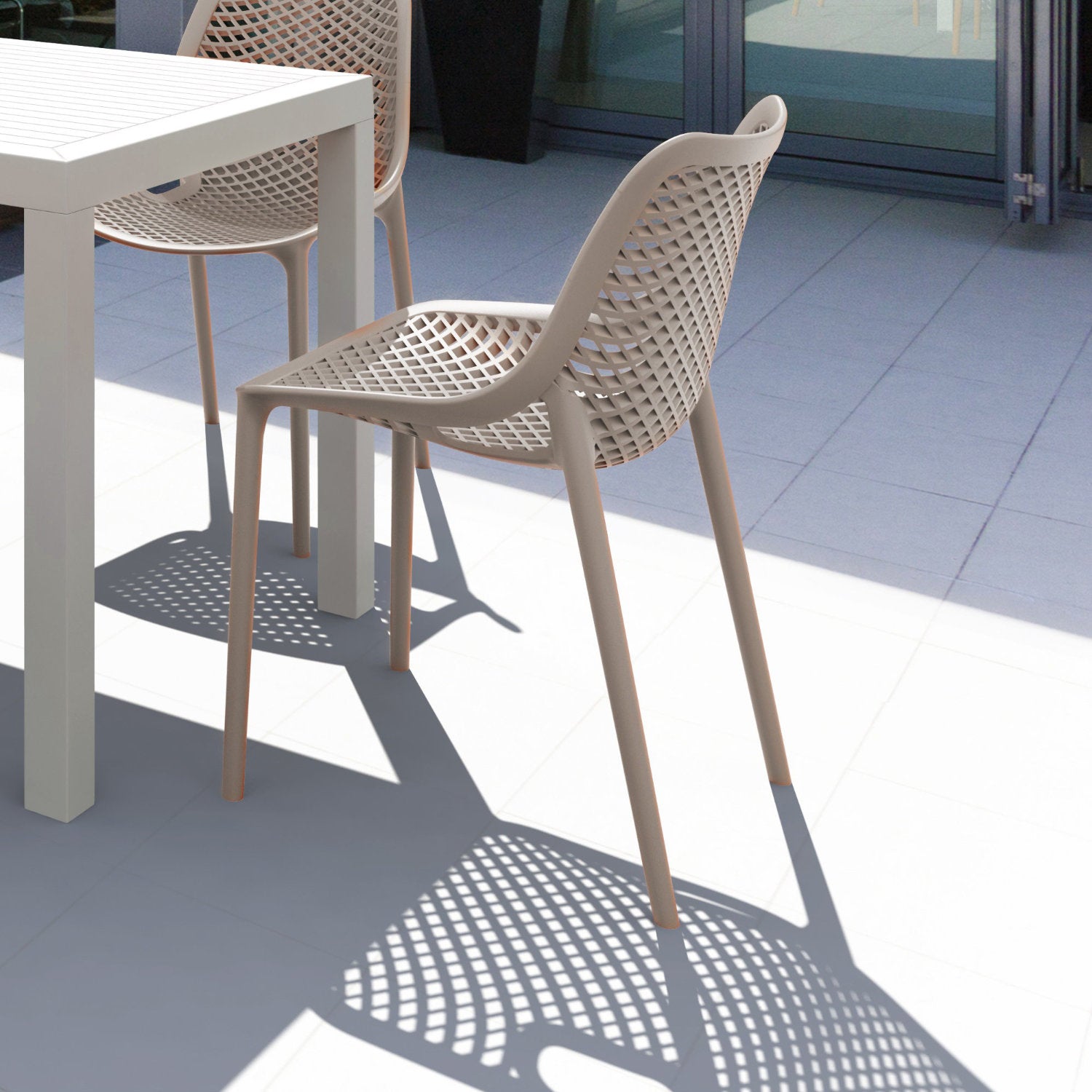 Compamia air deals outdoor dining chair