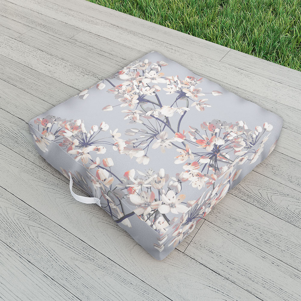 Pink floral store outdoor chair cushions
