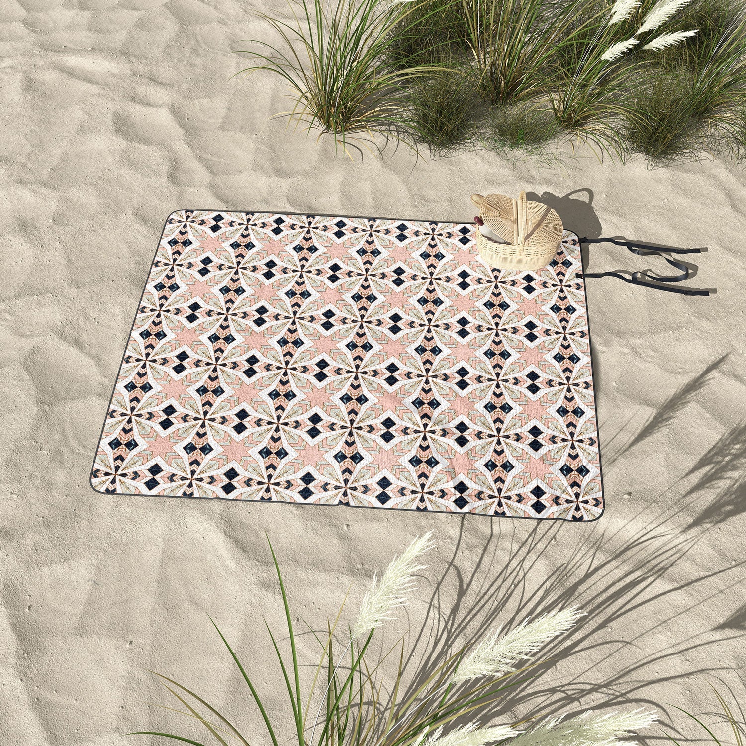 Moroccan outlet picnic rug